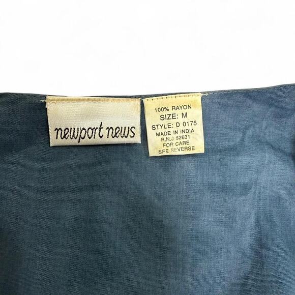 Vintage Newport News Boho Beaded Vest - Size M - Artsy Folk Western Festival - Picture 6 of 8